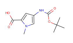 4-tert-butoxycarbonylamino-1-methyl-1h-pyrrole-2 carboxylic acid