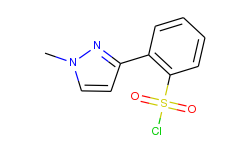 2-(1-methyl-1h-pyrazol-3-yl)-benzenesulfonyl chloride