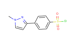 4-(1-methyl-1h-pyrazol-3-yl)-benzenesulfonyl chloride