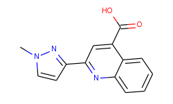2-(1-methyl-1h-pyrazol-3-yl)-quinoline-4-carboxylic acid