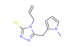 4-allyl-5-[(1-methyl-1h-pyrrol-2-yl)methyl]-4h-1,2,4-triazole-3-thiol