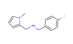 (4-fluoro-benzyl)-(1-methyl-1h-pyrrol-2-ylmethyl)-amine