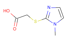 2-(1-methyl-1h-imidazol-2-ylthio)acetic acid