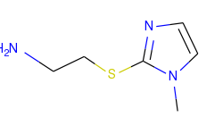 2-[(2-aminoethyl)sulfanyl]-1-methyl-1h-imidazole