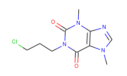 1-(3-chloropropyl)theobromine