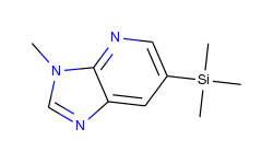 3-methyl-6-(trimethylsilyl)-3h-imidazo[4,5-b]pyridine