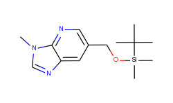 6-((tert-butyldimethylsilyloxy)methyl)-3-methyl-3h-imidazo[4,5-b]pyridine