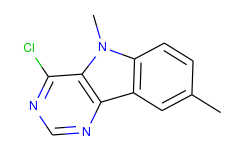4-chloro-5,8-dimethyl-5h-pyrimido[5,4-b]indole