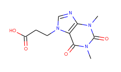 3-(1,3-dimethyl-2,6-dioxo-1,2,3,6-tetrahydro-purin-7-yl)-propionic acid