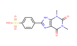 4-(1,3-dimethyl-2,6-dioxo-2,3,6,9-tetrahydro-1h-purin-8-yl)benzenesulfonic acid