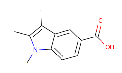 1,2,3-trimethyl-1h-indole-5-carboxylic acid