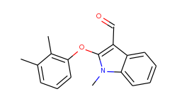 2-(2,3-dimethylphenoxy)-1-methyl-1h-indole-3-carbaldehyde