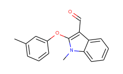 1-methyl-2-(3-methylphenoxy)-1h-indole-3-carbaldehyde