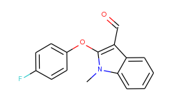 2-(4-fluorophenoxy)-1-methyl-1h-indole-3-carbaldehyde