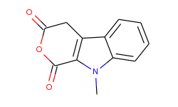 9-methyl-4,9-dihydropyrano[3,4-b]indole-1,3-dione