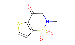2-methyl-2,3-dihydro-4h-thieno[2,3-e][1,2]thiazin-4-one 1,1-dioxide