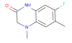 7-fluoro-4,6-dimethyl-1,2,3,4-tetrahydroquinoxalin-2-one