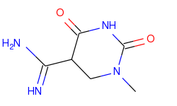1-methyl-2,4-dioxohexahydro-5-pyrimidinecarboximidamide