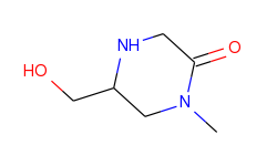 5-(hydroxymethyl)-1-methylpiperazin-2-one