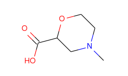 2-Morpholinecarboxylic acid, 4-methyl-