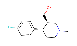 ((3r,4s)-4-(4-fluorophenyl)-1-methylpiperidin-3-yl)methanol