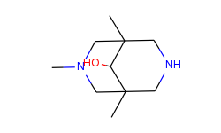 1,3,5-trimethyl-3,7-diaza-bicyclo[3.3.1]-nonan-9-ol