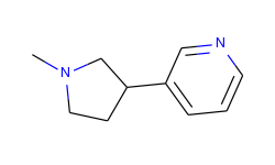 3-(1-methyl-3-pyrrolidinyl)pyridine