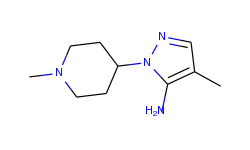 4-methyl-2-(1-methyl-piperidin-4-yl)-2h-pyrazol-3-ylamine