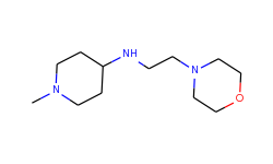 (1-methyl-piperidin-4-yl)-(2-morpholin-4-yl-ethyl)-amine