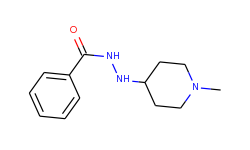 n-benzoyl-n'-(n-methyl-piperidin-4-yl)-hydrazine