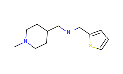 [(1-methylpiperidin-4-yl)methyl]-(2-thienyl-methyl)amine