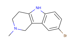 8-bromo-2-methyl-2,3,4,5-tetrahydro-1h-pyrido[4,3-b]indole