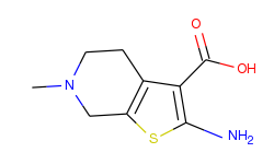 2-amino-6-methyl-4,5,6,7-tetrahydro-thieno[2,3-c]pyridine-3-carboxylic acid