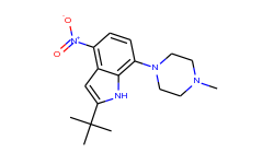 2-tert-butyl-7-(1-methylpiperazin-4-yl)-4-nitroindole