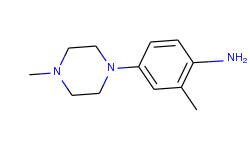 2-methyl-4-(4-methyl-1-piperazinyl)aniline
