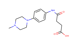 4-{[4-(4-methylpiperazin-1-yl)phenyl]amino}-4-oxobutanoic acid