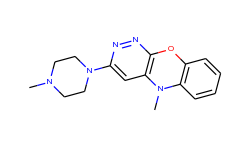 5-methyl-3-(4-methyl-1-piperazinyl)-5h-pyridazino[3,4-b][1,4]benzoxazine
