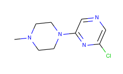 1-(6-chloro-2-pyrazinyl)-4-methylpiperazine