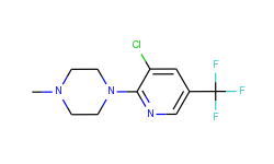 1-[3-chloro-5-(trifluoromethyl)-2-pyridinyl]-4-methylpiperazine