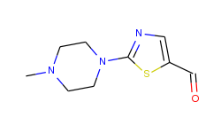 2-(4-methylpiperazino)-1,3-thiazole-5-carbaldehyde