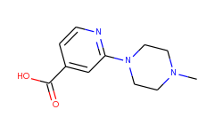 2-(4-methyl-piperazin-1-yl)-isonicotinic acid