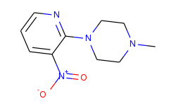 1-methyl-4-(3-nitro-2-pyridinyl)piperazine