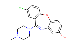 Dibenz[b,f][1,4]oxazepin-8-ol, 2-chloro-11-(4-methyl-1-piperazinyl)-