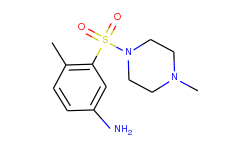 4-methyl-3-(4-methyl-piperazine-1-sulfonyl)-phenylamine