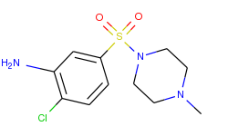 2-chloro-5-[(4-methyl-1-piperazinyl)sulfonyl]-aniline