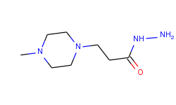 3-(4-methyl-1-piperazinyl)propanohydrazide