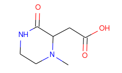 2-(1-methyl-3-oxo-2-piperazinyl)acetic acid