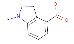 1-methylindoline-4-carboxylic acid