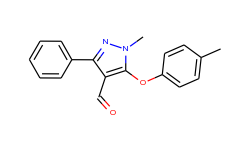 1-methyl-5-(4-methylphenoxy)-3-phenyl-1h-pyrazole-4-carbaldehyde