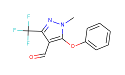 1-methyl-5-phenoxy-3-(trifluoromethyl)-1h-pyrazole-4-carbaldehyde